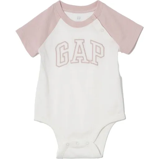 GAP LOGO Dětské body, bílá, velikost