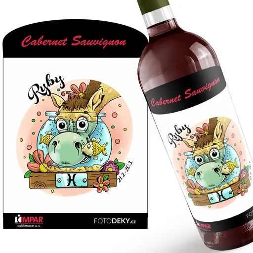 Víno Koňská znamení – ryby (Druh Vína: Červené víno)