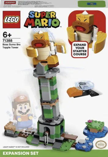 Boss Sumo Bro a padající věž – rozšiřující set - LEGO SUPER MARIO (71388)