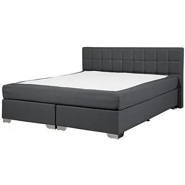 Šedá BELIANI 160 × 200 cm ADMIRAL (beliani_59287)