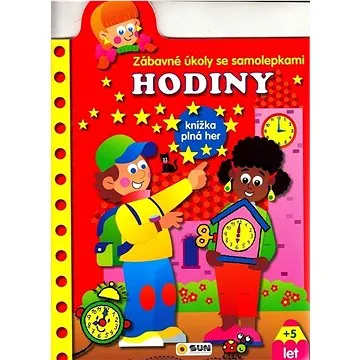 Zábavné úkoly se samolepkami HODINY: knížka plná her (978-80-7687-004-8)