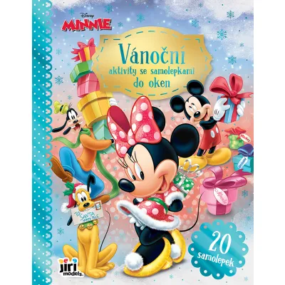 Vánoční aktivity se samolepkami do oken Minnie