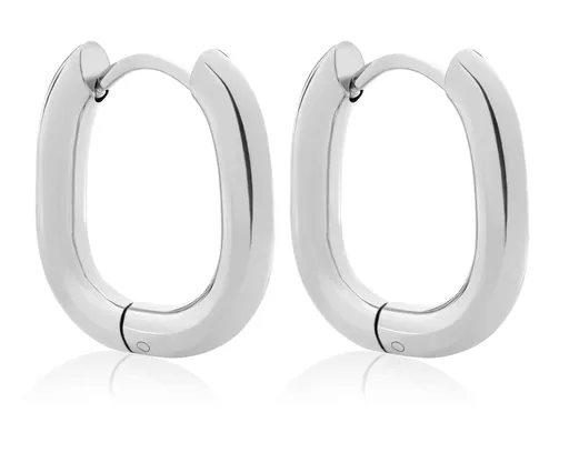 Troli Slušivé ocelové oválné náušnice VBE0147S