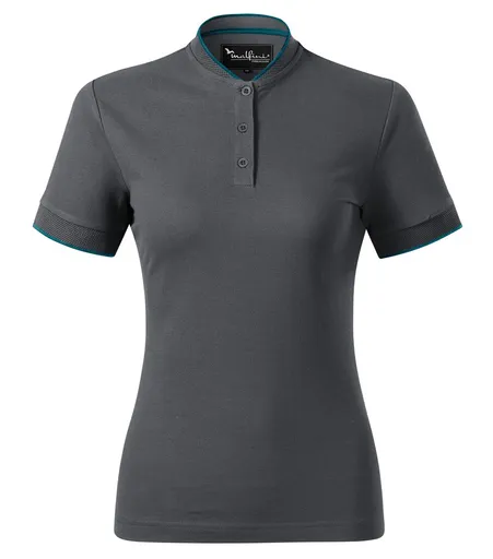 MALFINI Dámská polokošile Diamond - Světlá antracitová | 2XL