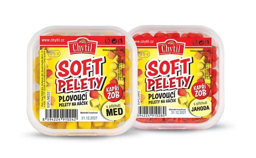 Chytil Soft pelety plovoucí 35g - Ananas,Chytil Soft pelety plovoucí 35g - Ananas