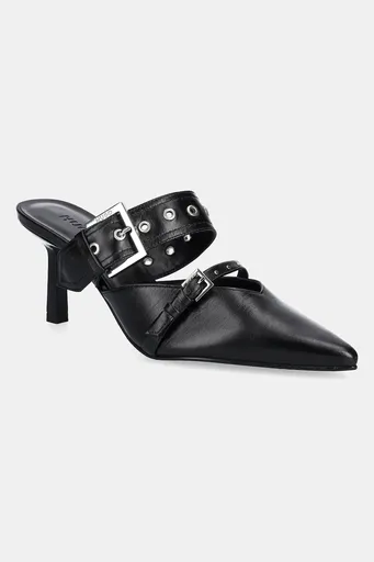 Kožené pantofle HUGO Katniss