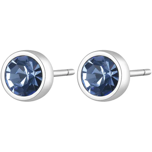 S'Agapõ Ocelové náušnice s krystaly CLICK SCK23