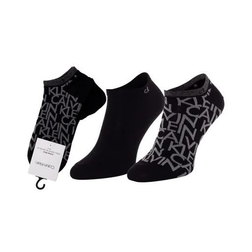 Calvin Klein pánské černé ponožky 2 pack 701218714 43/46