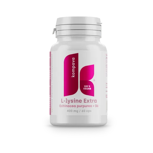 KOMPAVA L-lysin Extra 400 mg/60 kapslí