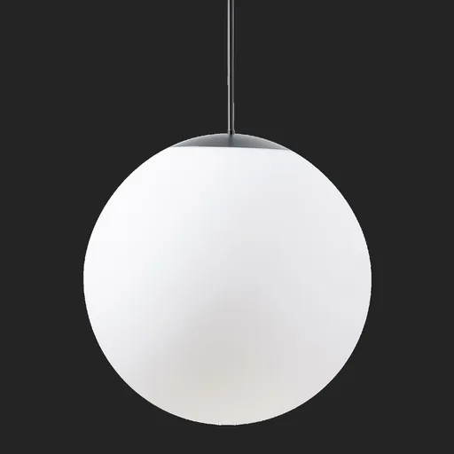 OSMONT ADR62233 ADRIA S5 HP závěsné skleněné svítidlo černá / bílá IP40 3000 K 65W LED DALI