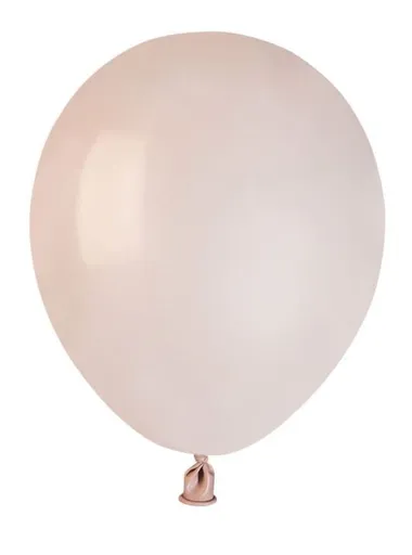 Balónky latexové MINI - 13 cm -růžová SHELL pastelová - 1KS - SMART