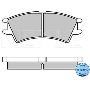 MEYLE Sada brzdových destiček 025 232 3816/W (0252323816/W)