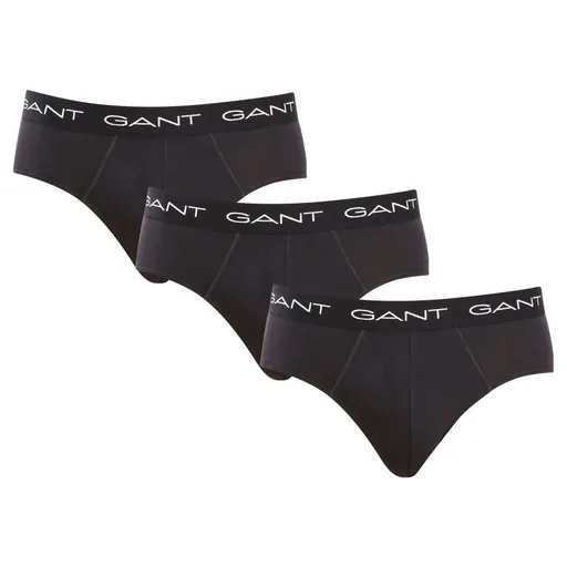 Gant 3PACK pánské slipy černé (900013001-005) M