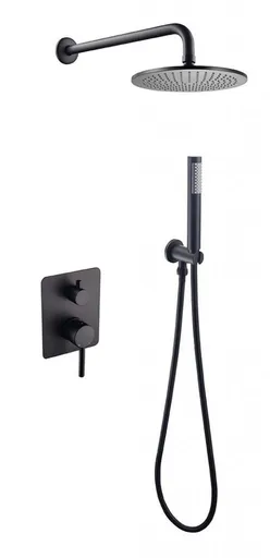 BESCO Podomítkový sprchový set SLIM DECCO/ILLUSION II Černá BABPDIIICZ