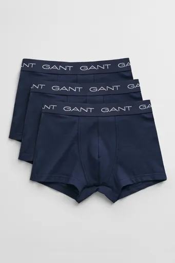 SPODNÍ PRÁDLO GANT TRUNK 3-PACK MARINE