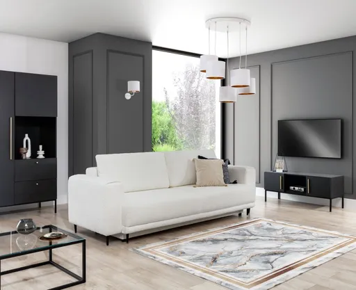 Squitta Šedý Zlato 160x220