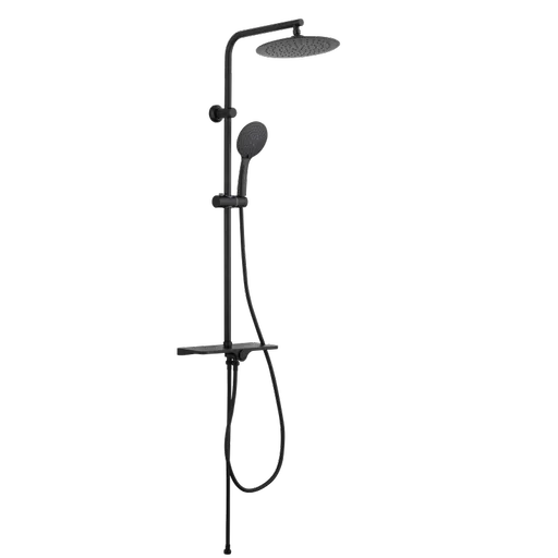 INVENA Sprchový sloup MUSTA BASIC, černá AU-84-D04-X