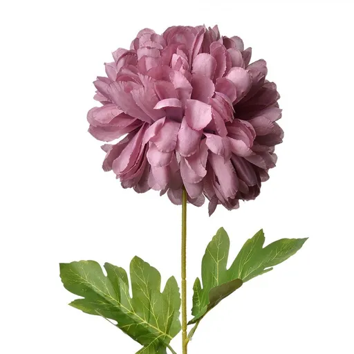 Dekorace umělá květina s fialovým květem - 15*15*80 cm 5PL0133PA