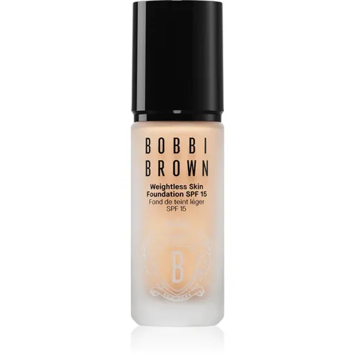 Bobbi Brown Weightless Skin Foundation SPF 15 Mini dlouhotrvající matující make-up s hydratačním účinkem odstín Natural Tan 13 ml