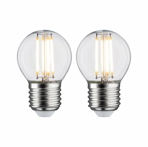 PAULMANN LED kapka 5 W E27 čirá teplá bílá 2ks-sada 286.40 P 28640