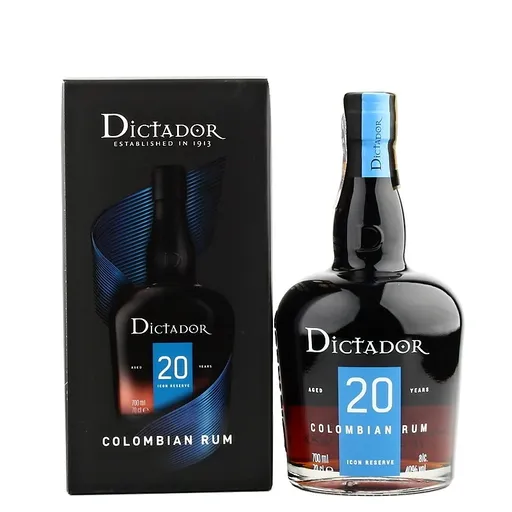 Dictador 20y 40% 0,7l v dárkovém balení