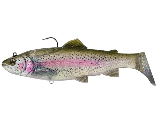 Savage gear gumová nástraha 3d trout shad clear rainbow trout - 17 cm 90 g