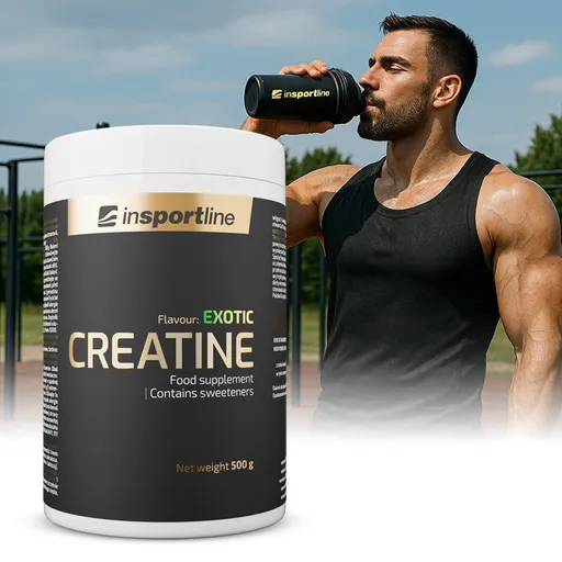 Doplněk stravy inSPORTline Kreatin 500g exotic