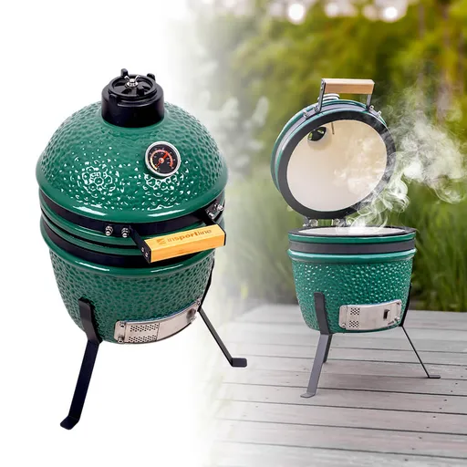Keramický kamado gril inSPORTline Pasionato 12"