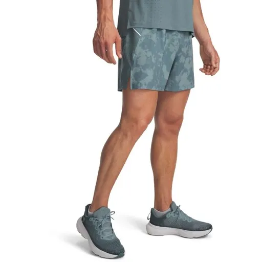 Under Armour LAUNCH PRO 7" PRTD SHORT Pánské šortky, světle zelená, velikost L
