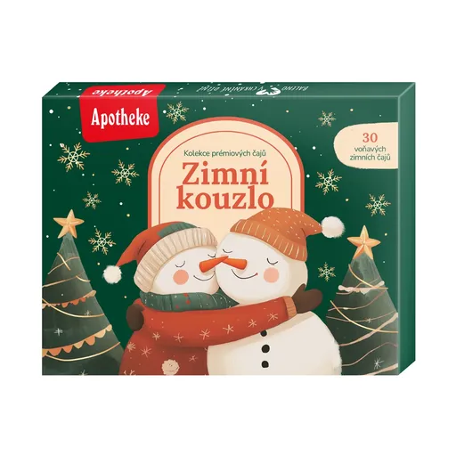 Apotheke Dárková kolekce Zimní kouzlo porcované čaje 30 sáčků