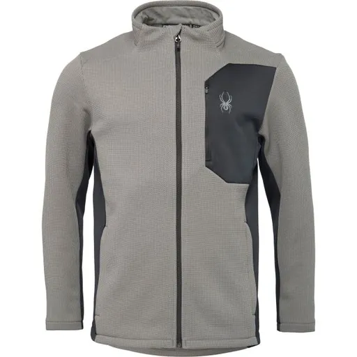 Spyder BANDIT Funkční pánský svetr, tmavě šedá, velikost