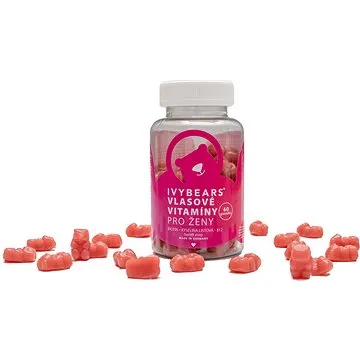 IVYBEARS Vlasové vitamíny pro ženy 60 ks (4260750620255)