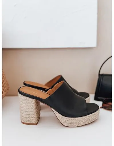 Dámské žabky HOTTRENDY černé