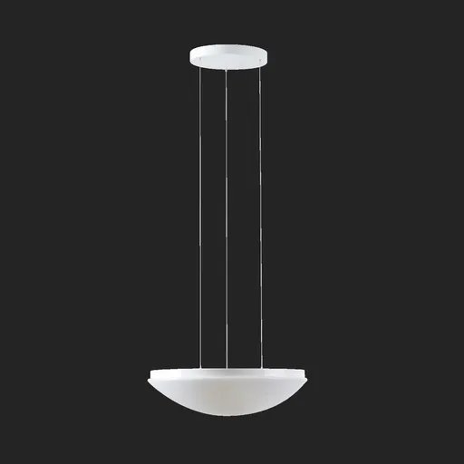 OSMONT TIT68007 TITAN LE3 závěsné plastové svítidlo bílá IP40 3000 K 47W LED DALI