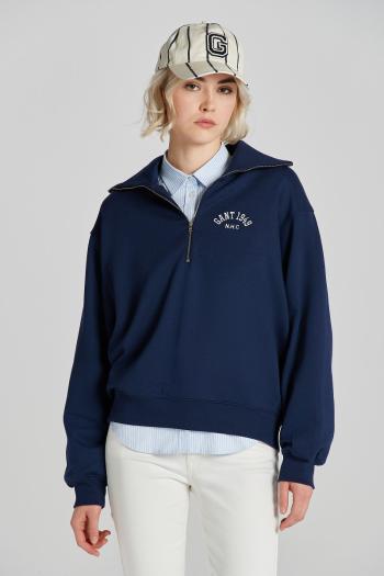 MIKINA GANT ARCH HALF ZIP SWEAT CLASSIC BLUE