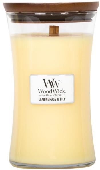 Gyertya WOODWICK Lemongrass and Lilly 609 g