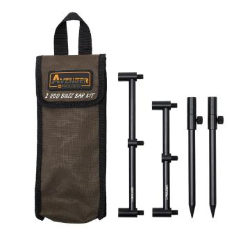 Prologic Hrazdy s vidličkama Avenger Rod Buzz Bar Kits & Carrycase 2 Rod 20-34cm