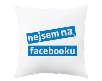 Polštář Nejsem na Facebooku