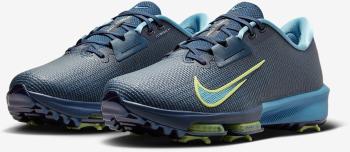 Nike Infinity Tour 2 Unisex Armoury Navy/Smoky Blue/Light Lemon Twist 46 Pánské golfové boty