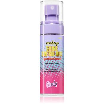 Rude Cosmetics Shine Control Mist fixační sprej pro kontrolu lesku 60 ml