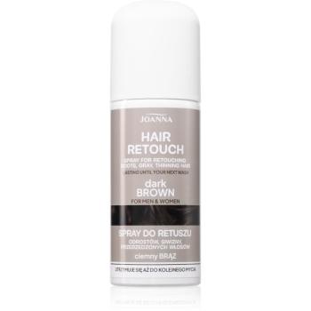 Joanna Hair Retouch Spray sprej pro zakrytí šedin Dark Brown 75 ml