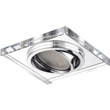 DOWNLIGHT GU10/50W,CHROME,CLEAR GLASS (71053)