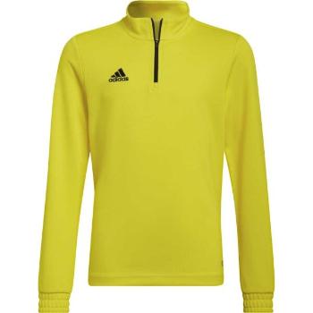 adidas ENTRADA 22 TRAINING TOP Juniorský fotbalový top, žlutá, velikost