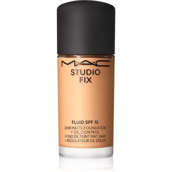 MAC Cosmetics Mini Studio Fix Fluid SPF 15 24HR Matte Foundation + Oil Control matující make-up SPF 15 odstín NC20 15 ml