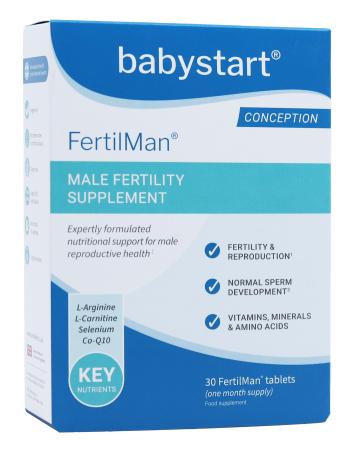 Babystart FertilMan vitamíny pro muže s L-taurinem tbl. 30 1 balení: 1x 30 tablet