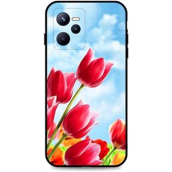 TopQ Kryt Realme C35 Tulips 74530 (Sun-74530)