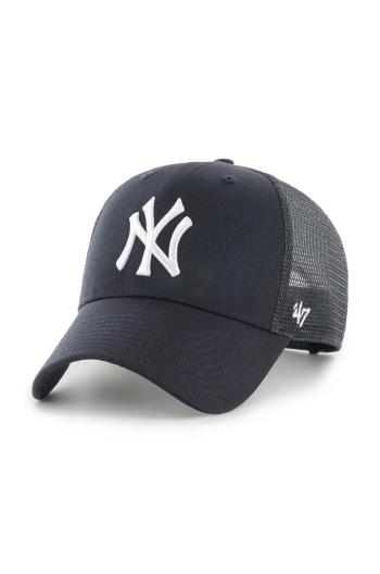 Kšiltovka 47 brand MLB New York Yankees tmavomodrá barva, s aplikací, BCWS-BRSRS17CTP-NY96