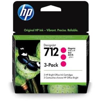 HP 3ED78A č. 712 purpurová multipack (3ED78A)