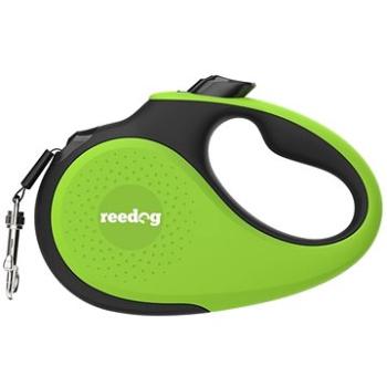 Reedog Senza Premium samonavíjecí vodítko L  50 kg / 5 m páska / zelené (8596067302451)