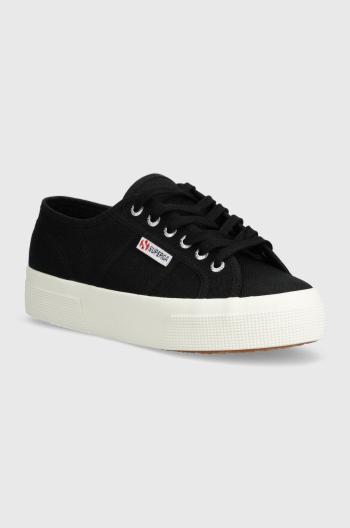 Tenisky Superga 2740 PLATFORM dámské, bílá barva, S21384W